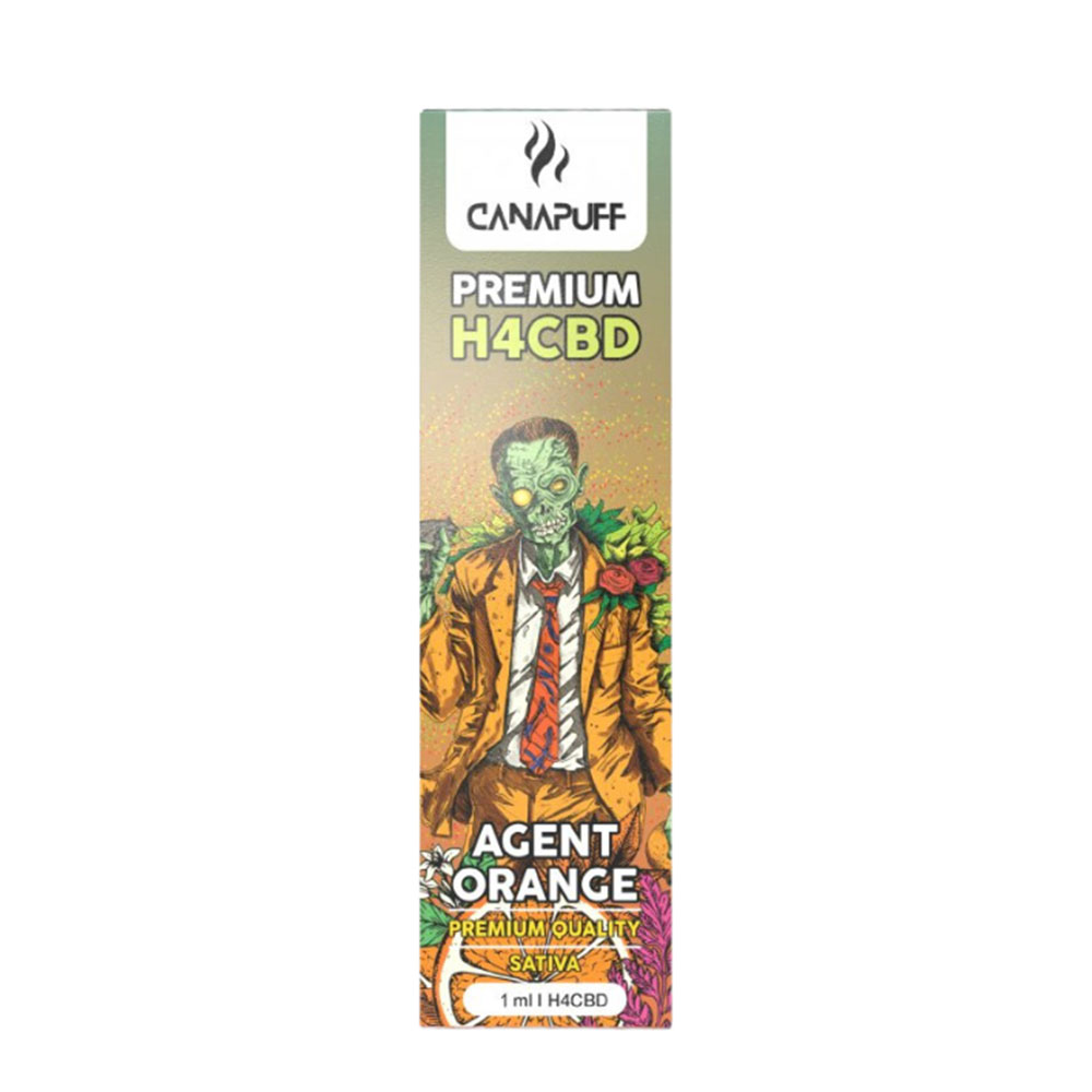 CanaPuff Vape Agent Orange H4CBD 96% 1ml