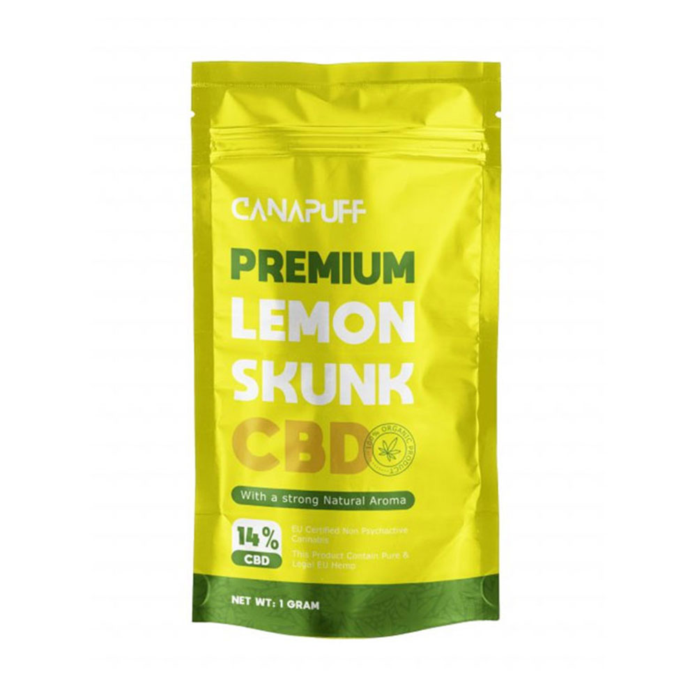 CanaPuff Lemon Skunk CBD 14% 1gr