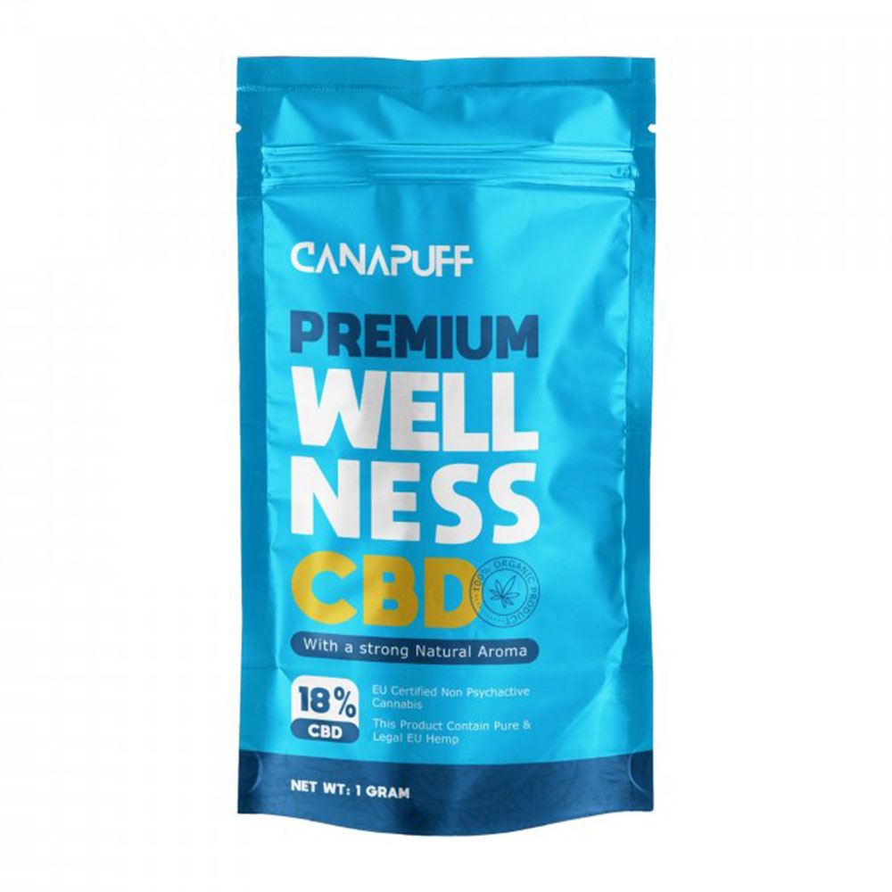 CannaPuff Wellness CBD 18% 1gr