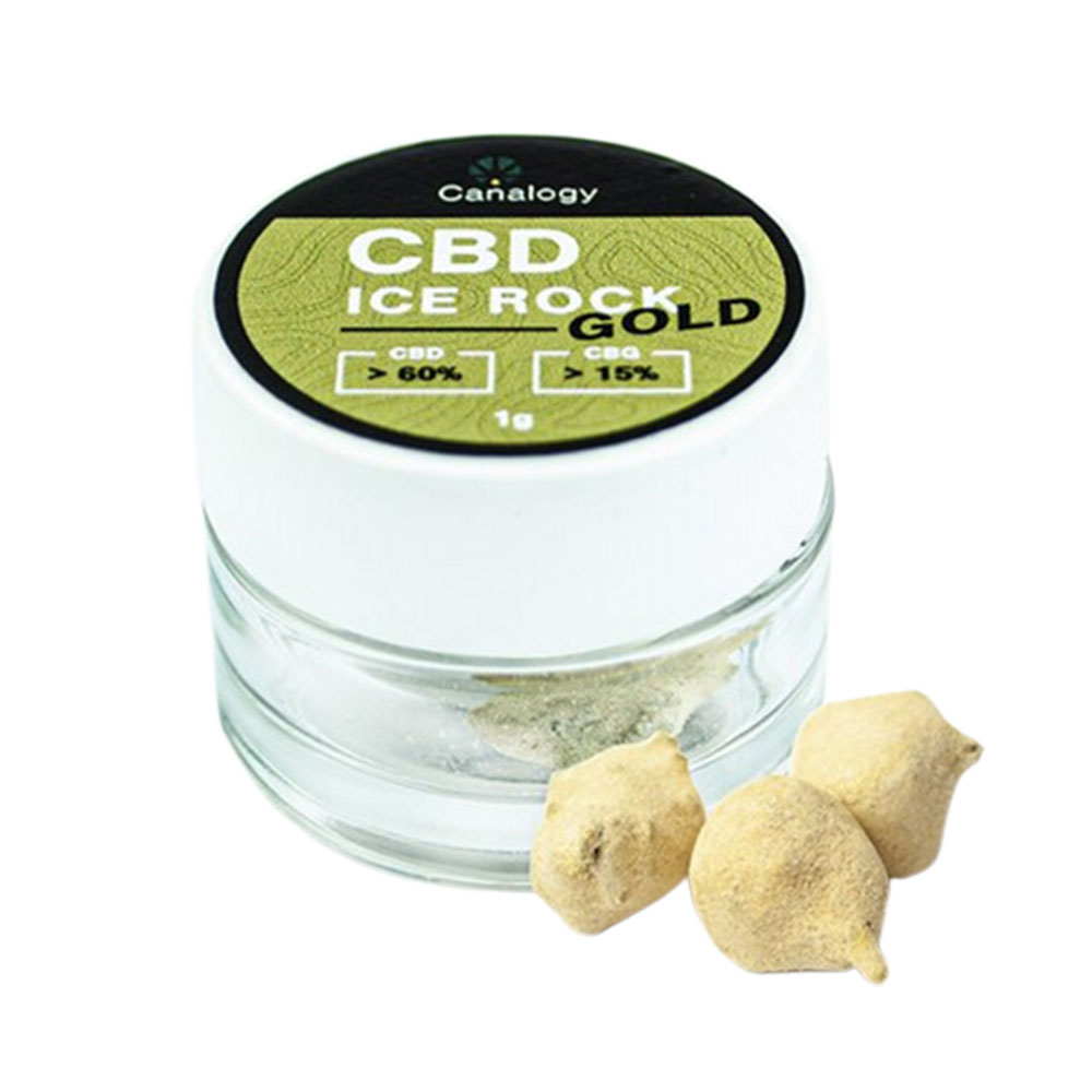 Canalogy Gold Ice Rock CBD 60% CBG 15% 1gr,