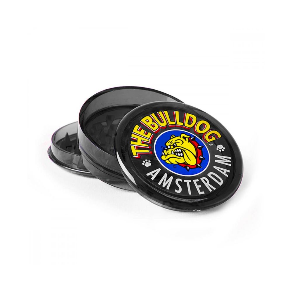 The Bulldog Original Black Plastic Grinder 3 Parts