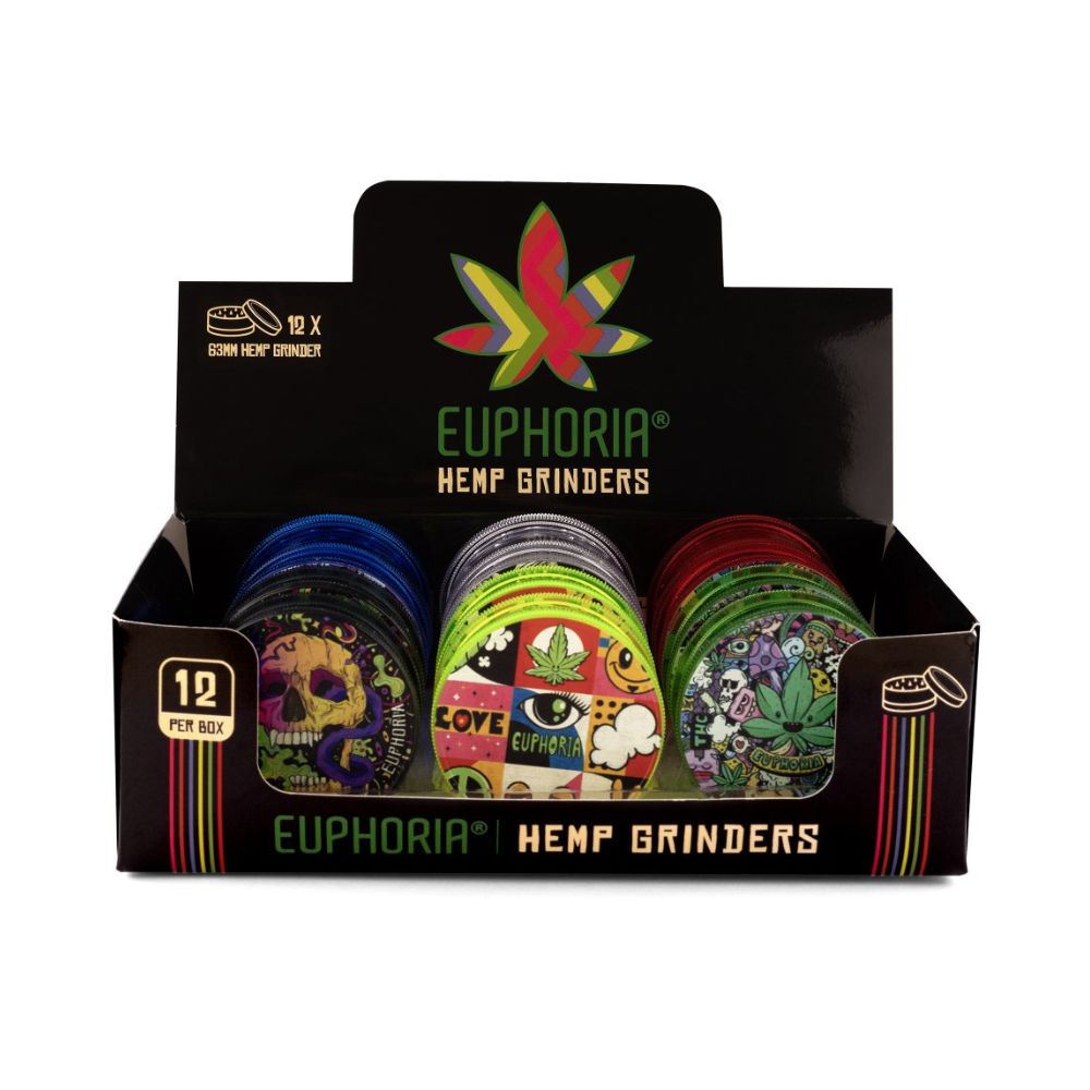 Euphoria Plastic Grinders 3 Parts