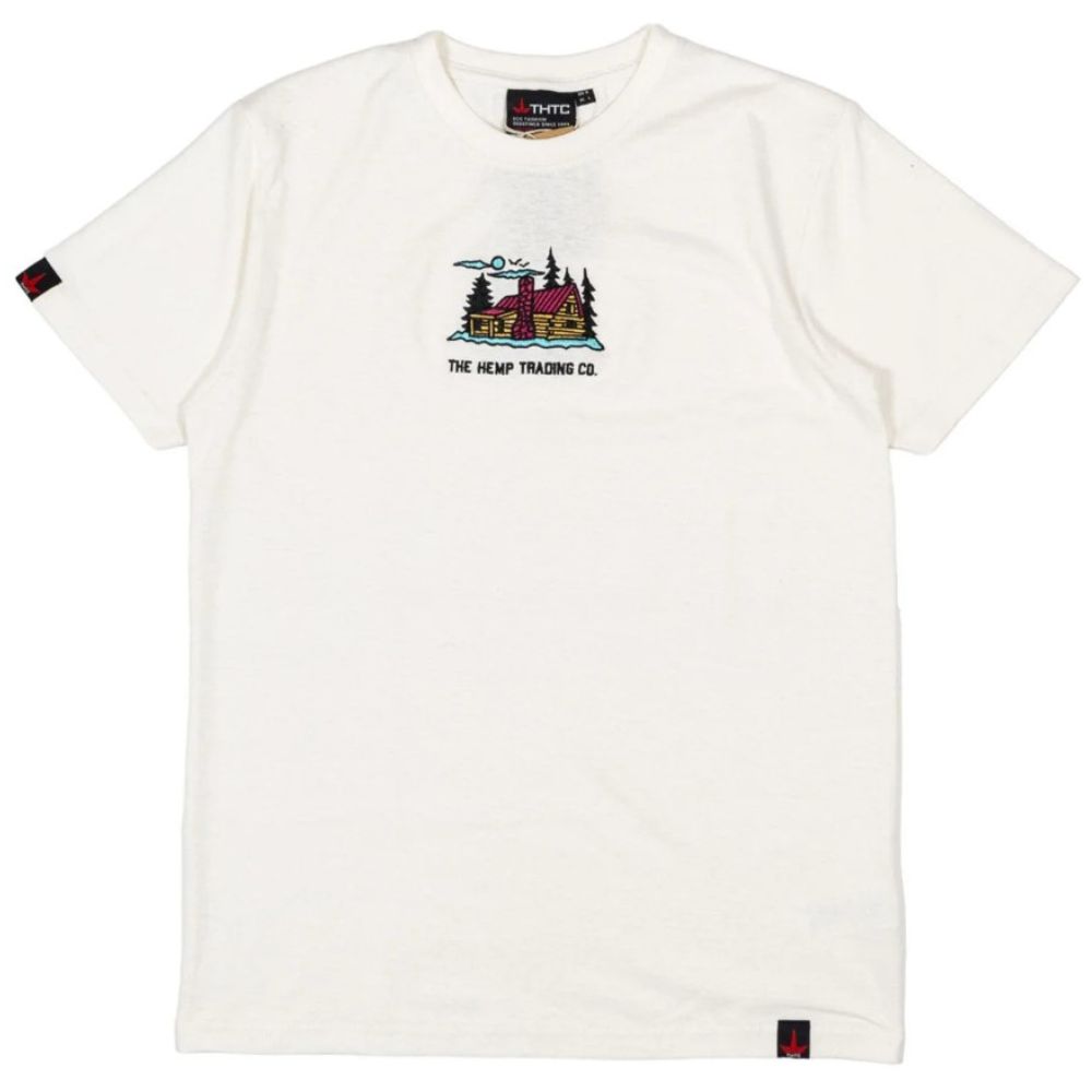 THTC Mountain Life Hemp T-Shirt Natural