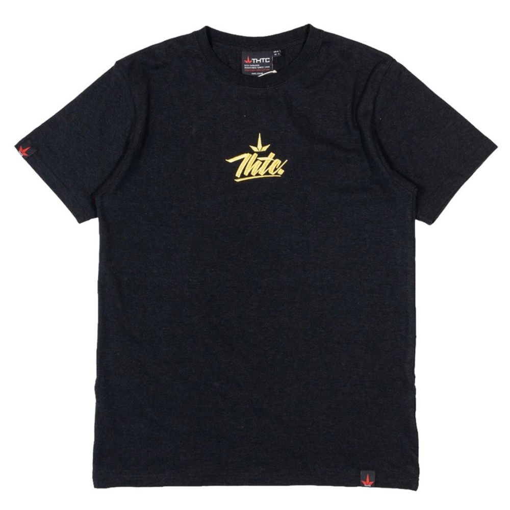 THTC Candie Tag Hemp T-Shirt Black