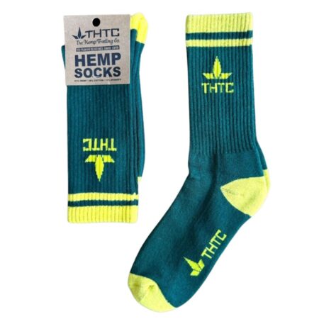 THTC Hemp Socks Bottle Green