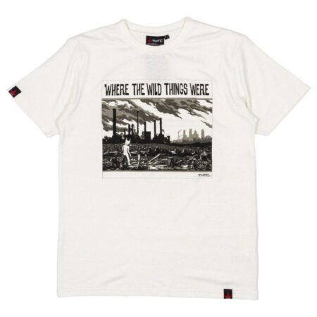 THTC Wild Things Hemp T-Shirt White